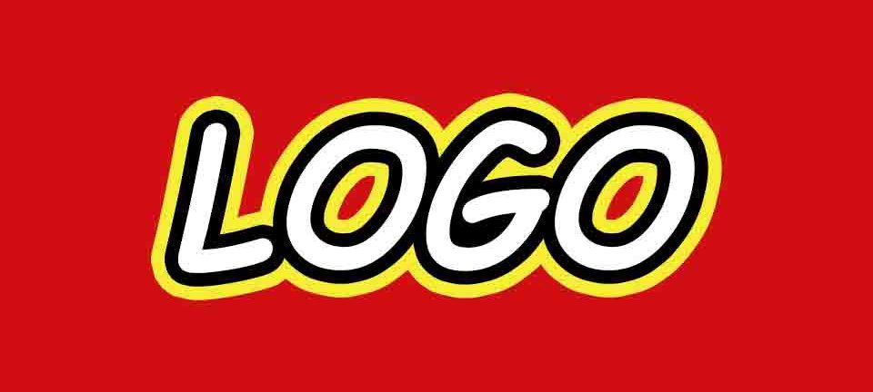レゴ風のロゴ